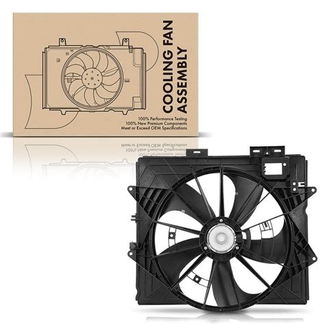 Radiator Cooling Fan Assembly W Shroud For Cadillac Cts Srx