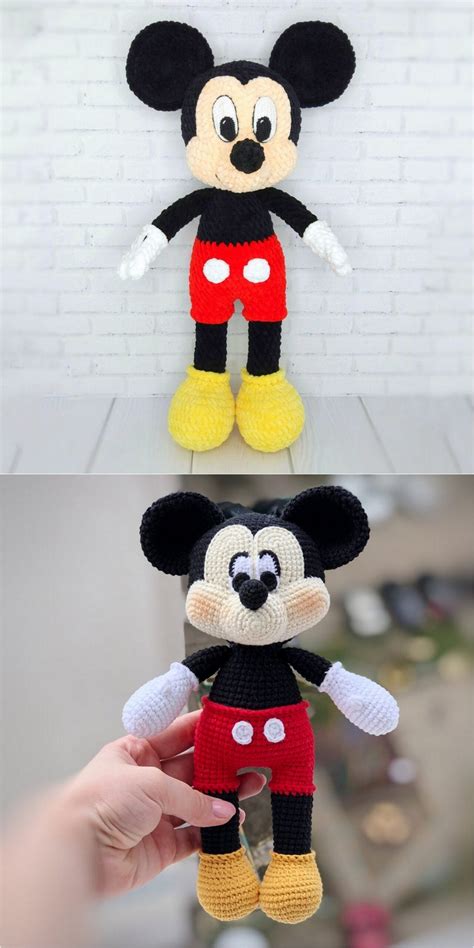 Mickey Mouse Amigurumi Free Pattern Free Amigurumi Crochet Patterns