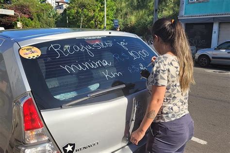 Motoristas de aplicativo promovem paralisação nesta segunda em JF