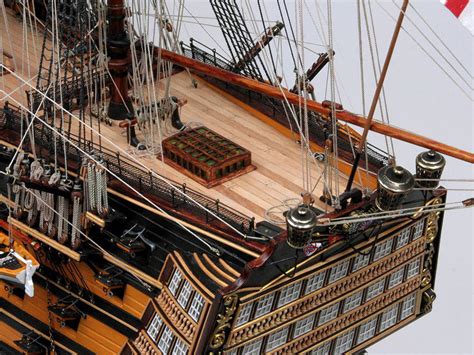 The Ship Model Of HMS Victory In The Scale Of 1 100 From The Kit Of The