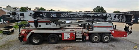 2006 Link Belt HTC 8675 75 Ton Hydraulic Truck Crane For Sale Hoists