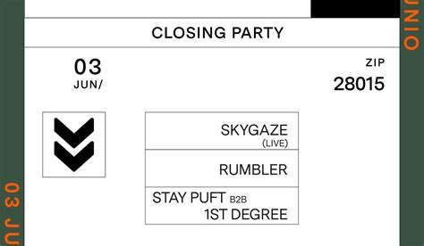 Home Club Madrid Closing Party With Skygaze Rumbler Stay Puft