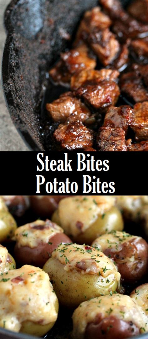 Steak Bites And Potato Bites Easy Recipes