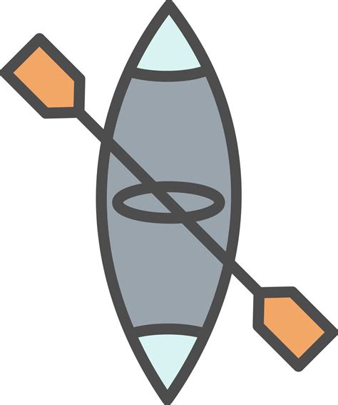 Canoe Vector Icon 15768744 Vector Art At Vecteezy