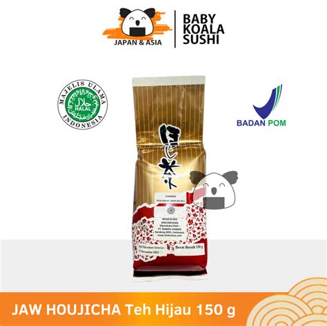 Jual Jaw Houjicha Teh Hijau G Halal Japanese Roasted Green Tea