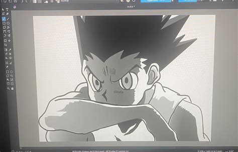 Gon Sitting Before The Rage 😡the Pics I Took During The Process 🫡💯