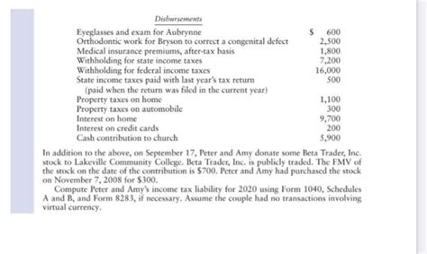 Solved 1 8 63 TAX FORM RETURN PREPARATION PROBLEMS Following Chegg