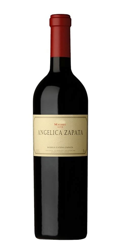 Vino Angelica Zapata Malbec Alta Cc Neptuno Bebidas