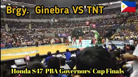 Brgy Ginebra Vs Tnt Game 1 Honda S47 Pba Governors Cup Finals 2023