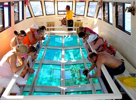 Glass Bottam Boat Ride At Andaman Andamanemeraldholidays