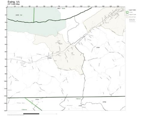 Buy Zip Code Wall Of Ewing Va Zip Code Laminated Online At Desertcartuae