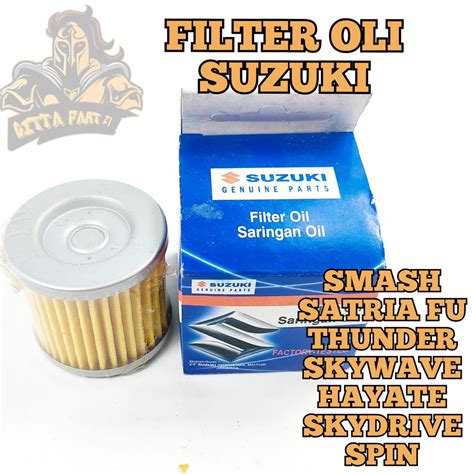 Jual Filter Oli Saringan Oli Suzuki Kualitas Asli Original Suzuki Sgp