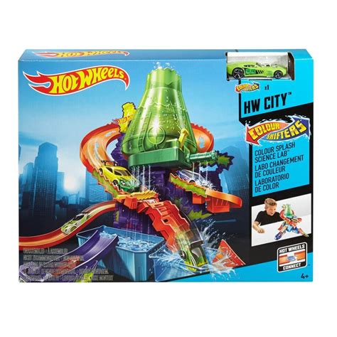 Hot Wheels City Pista Laborat Rio Cient Fico Ccp Mattel Shopee Brasil