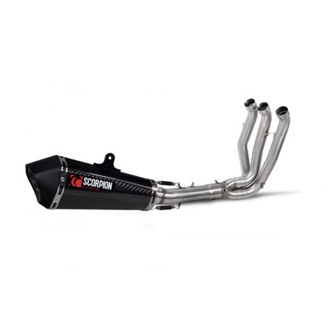 Scorpion Exhaust Serket Taper Stainless Full System Exhaust Tiger