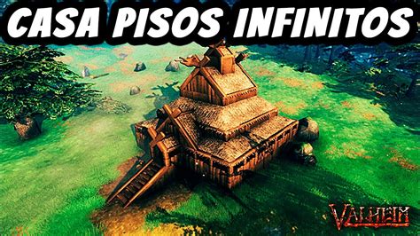 Como Construir Tu Casa Con Muchos Pisos Valheim Gameplay Espa Ol