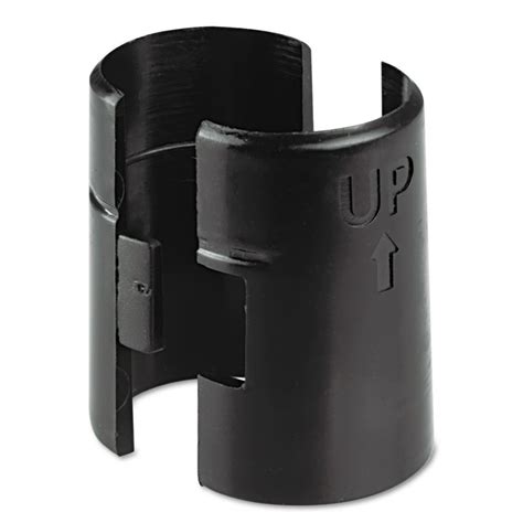 Alera Wire Shelving Shelf Lock Clips Plastic Black 4 Clipspack