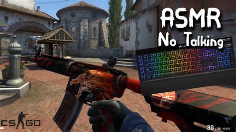 Asmr Gaming Csgo Competitive Keyboard Sounds No Talking Youtube