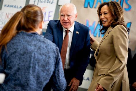 Kamala Harris Says Picking Tim Walz As Running Mate Over Other Strong