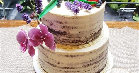 Bolo De Casamento Semi Naked Cake De Chocolate Frutas Vermelhas E Flores Cake Studio