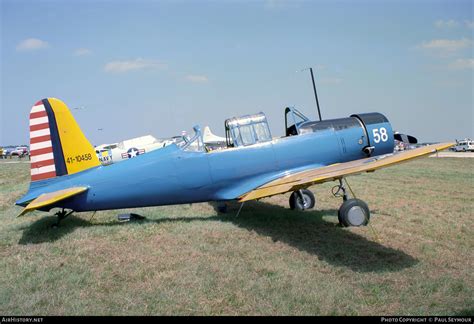 Aircraft Photo Of N10458 41 10458 Vultee Bt 13a Valiant Usa Air