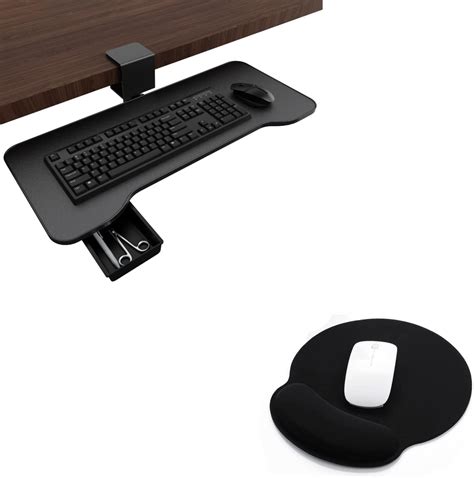 Amazon.com : Keyboard Tray Under Desk &Mouse Pad : Office Products