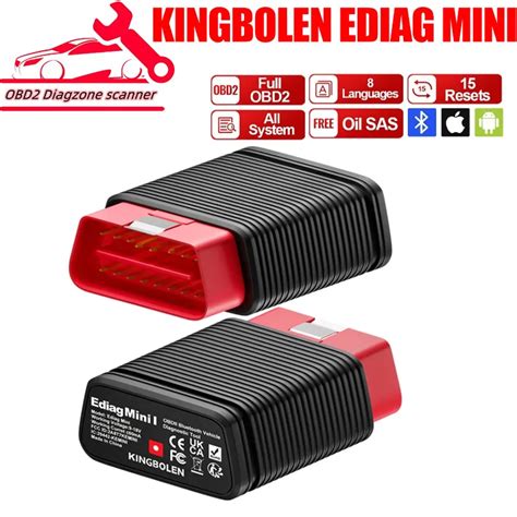 Kingbolen Ediag Mini All System Car Diagnostic Tools Resets Full