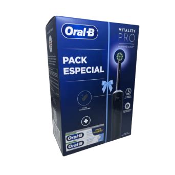 Oral B Cepillo El Ctrico Vitality Pro Negro Pack