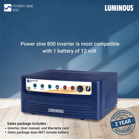 Luminous Power Sine Va Pure Sine Wave Inverter For Home Office