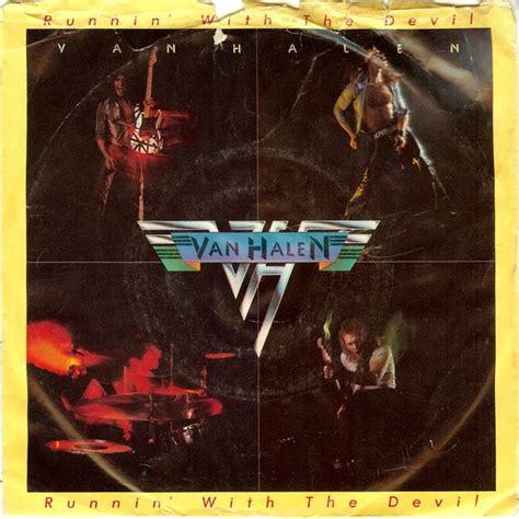 Van Halen Runnin With The Devil Vinyl Jacksonville 7 45 RPM