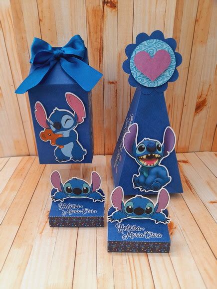 Kit Festa 30 Itens Lilo E Stitch Elo7 Produtos Especiais