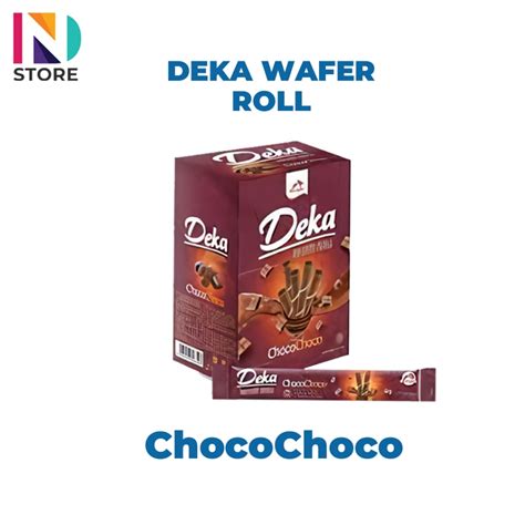 Jual Deka Wafer Roll Choconut Chocochoco Box Isi Pcs Shopee