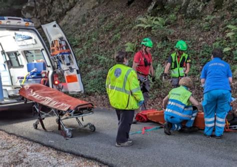 Shock Allergico E Trauma Cranico Per Una Caduta Soccorsi In Montagna