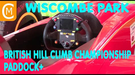 Wiscombe Park British Hill Climb Championship 2023 Paddock YouTube