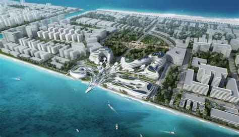 Futuristic eco-city powered with renewable energy is unveiled for the ...