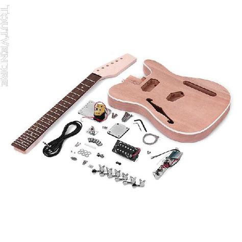 Muslady Tl Tele Style Guitare Lectrique Inacheve Diy En France