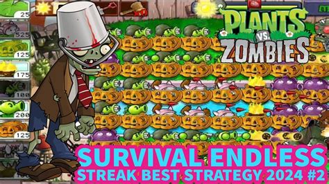 Plants Vs Zombies Survival Endless Steak 1 30 Flags Completed Best Plants Vs Zombies Battlez