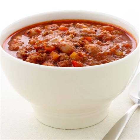 Slow Cooker Taco Bean Soup - Fluffy's Kitchen