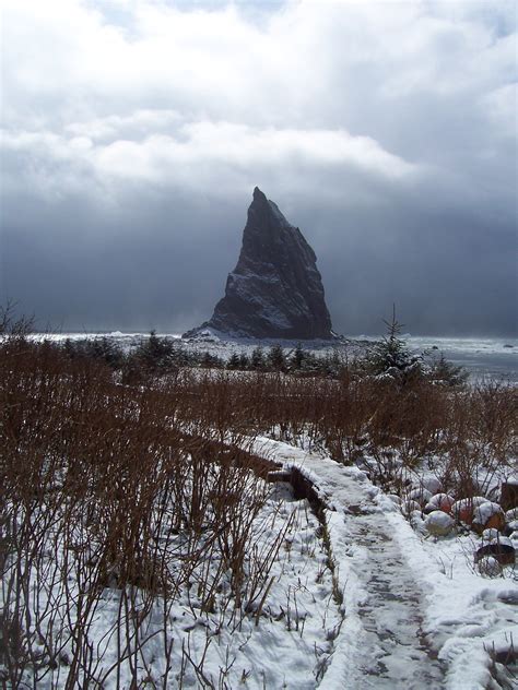 Pinnacle Rock, Kayak Island, Alaska | Natural landmarks, Kayaking, Landscape