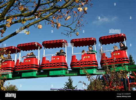 Amusement Park Of Legoland In Denmark Miniature Sceneries Stock Photo