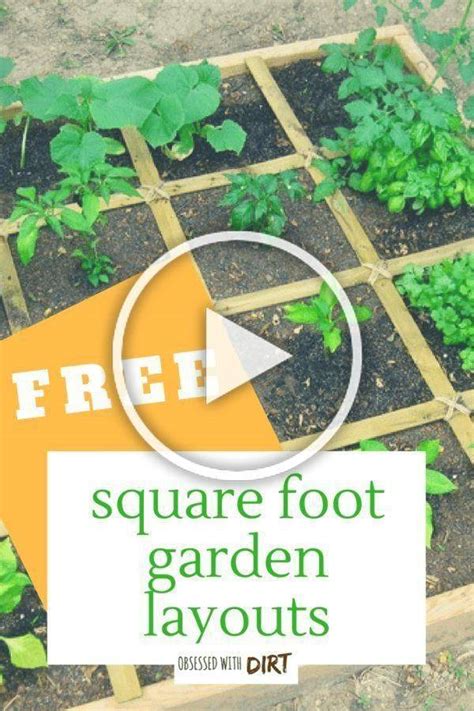 Printable Square Foot Gardening Guide Ideas You Gonna Love Sharonsable