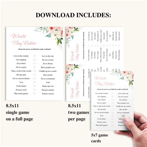 10 Printable Same Sex Wedding Shower Games Same Sex Shower Game Bundle