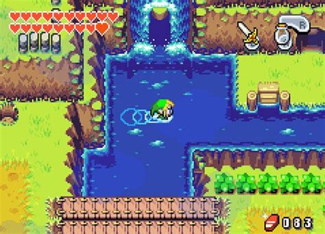 The Legend Of Zelda The Minish Cap Pixel Art Game