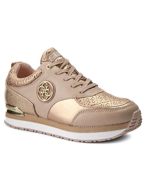 Sneakersy Guess Rimma FLRIM3 LEA12 NUDE Eobuwie Pl