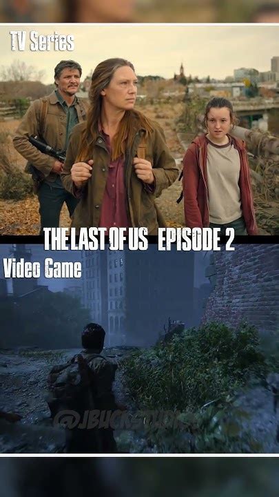 The Last Of Us Episode 2 Side By Side Scene Comparison Tv Series Vs Game Part 1 Youtube