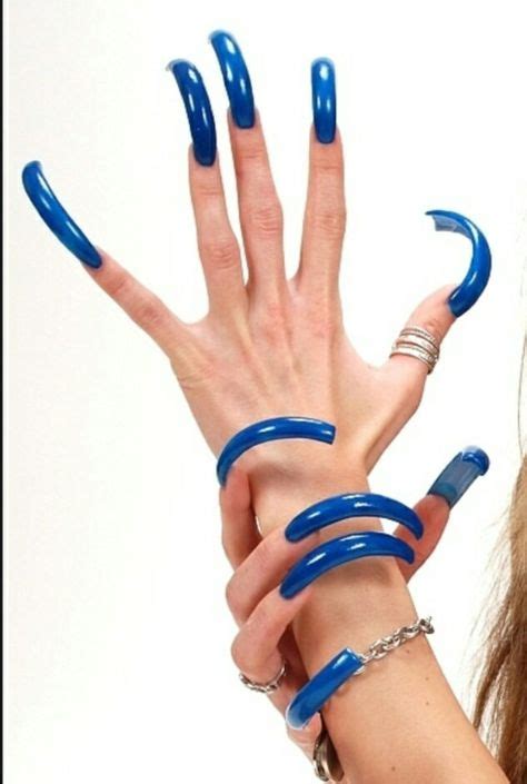 200 Very Long Curved Nails Ideas Curved Nails Nails Long Nails