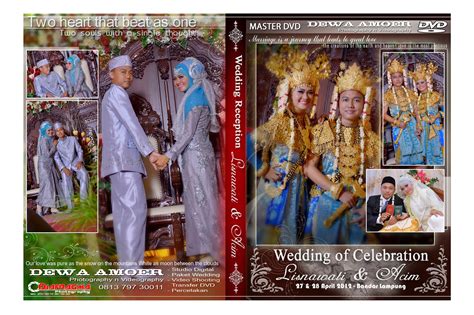 Contoh Cover Dvd Pernikahan Lakaran