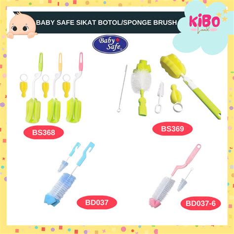 Jual BABY SAFE SPONGE BOTTLE BRUSH SIKAT BOTOL DOT BAYI BABYSAFE TEAT