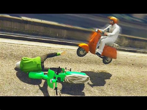 Craziest Faggio Race Ever Gta Funny Moments Youtube