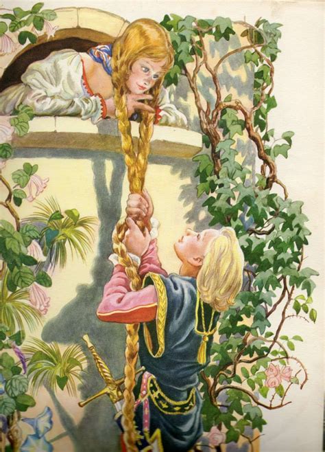 Original Rapunzel Brothers Grimm