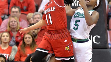 No 3 Louisville Women Dominate No 2 Notre Dame 100 67